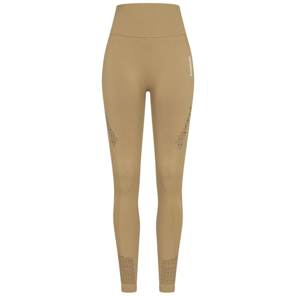 Gymshark | Seamless High Waist Beige Compression Leggings | Size S